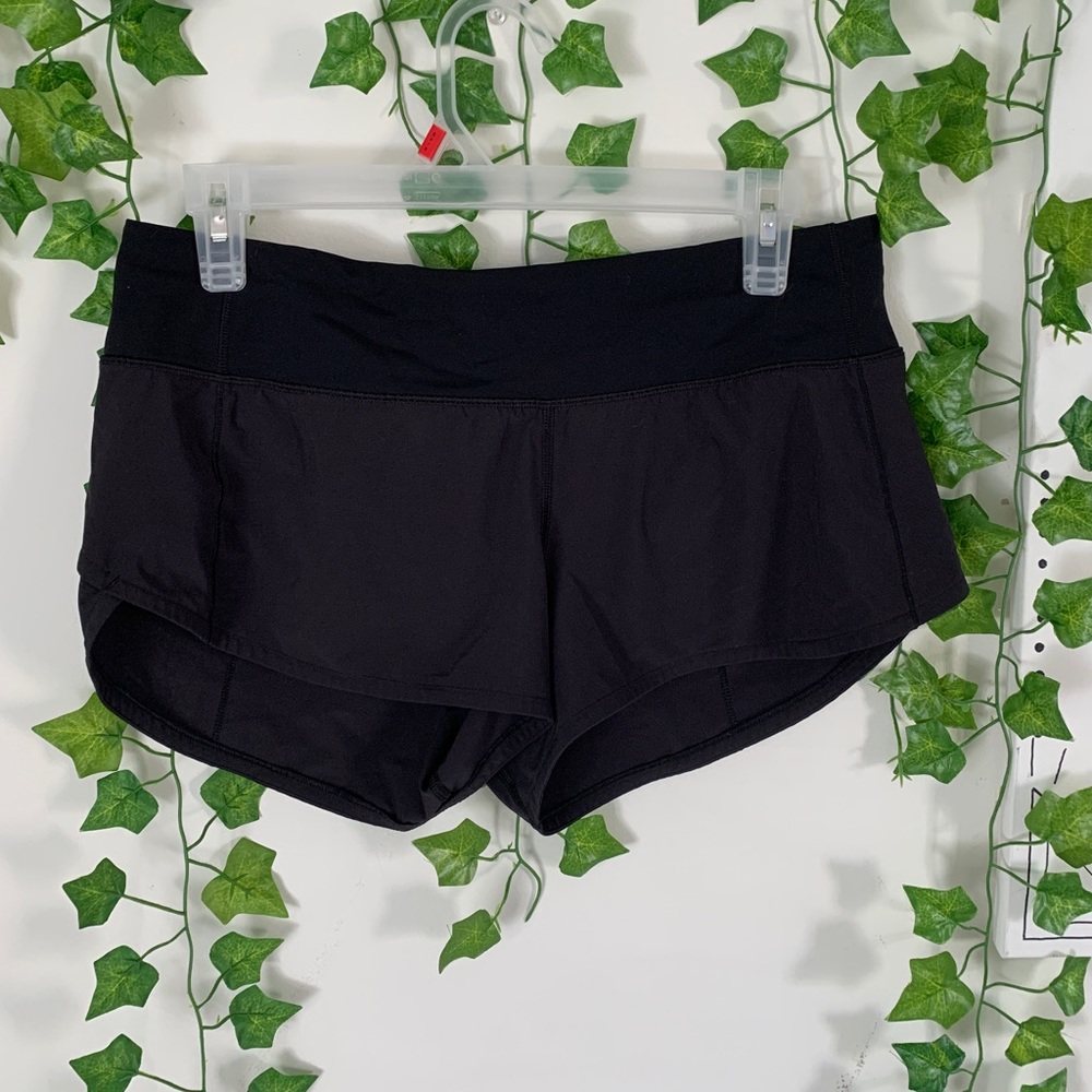 LULULEMON Black Speed Up Short